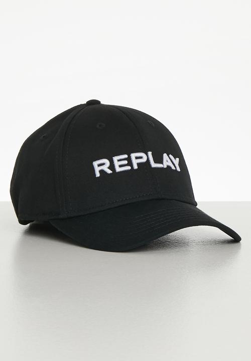 Replay - Embossed peak cap - black