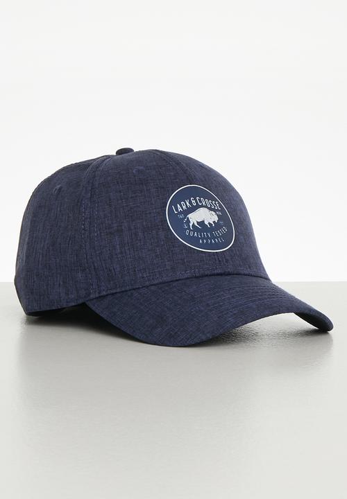 Lark & Crosse - Oj peak cap - navy