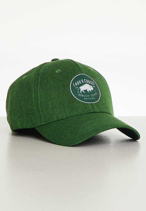 Lark & Crosse - Oj peak cap - olive