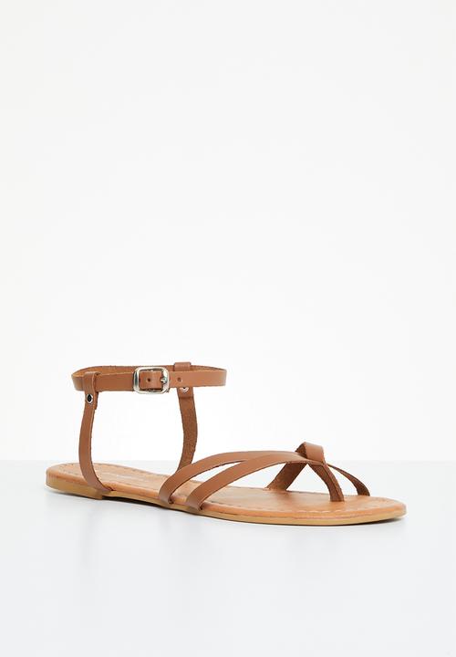 Superbalist - Clara toe post sandal - tan