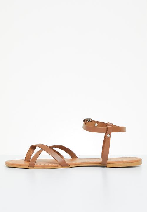 Superbalist - Clara toe post sandal - tan