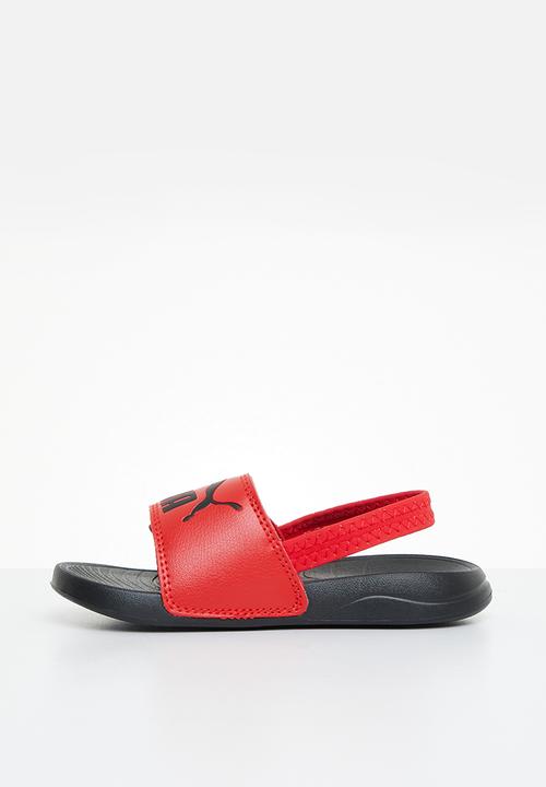 PUMA - Popcat 20 backstrap ac inf - high risk red-puma black-puma black