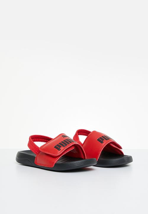 PUMA - Popcat 20 backstrap ac inf - high risk red-puma black-puma black