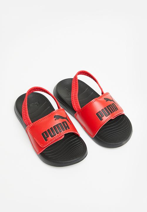 PUMA - Popcat 20 backstrap ac inf - high risk red-puma black-puma black