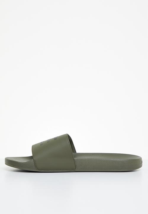 Calvin Klein - Pool slide - dark olive