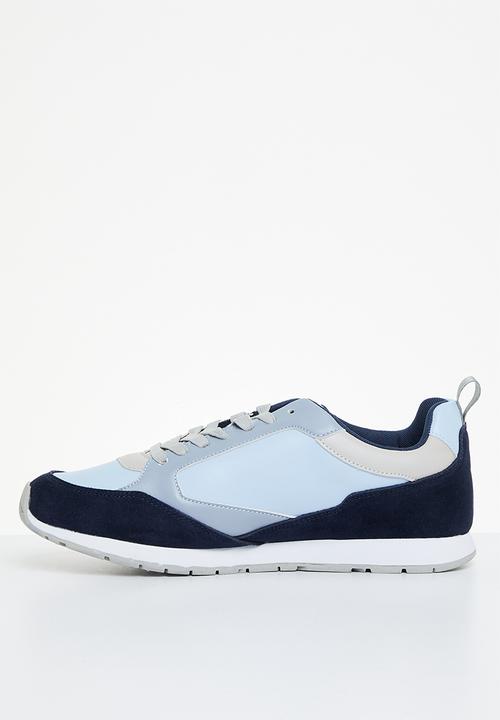 POLO - Colour block athleisure runner - blue