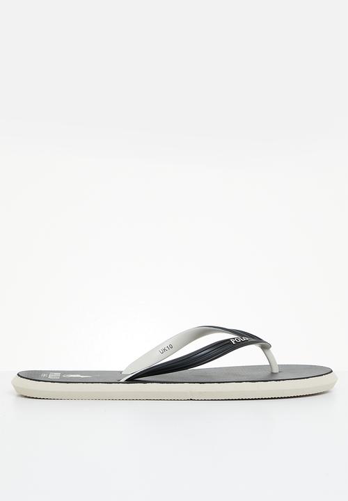 POLO - Plain flip flop - black