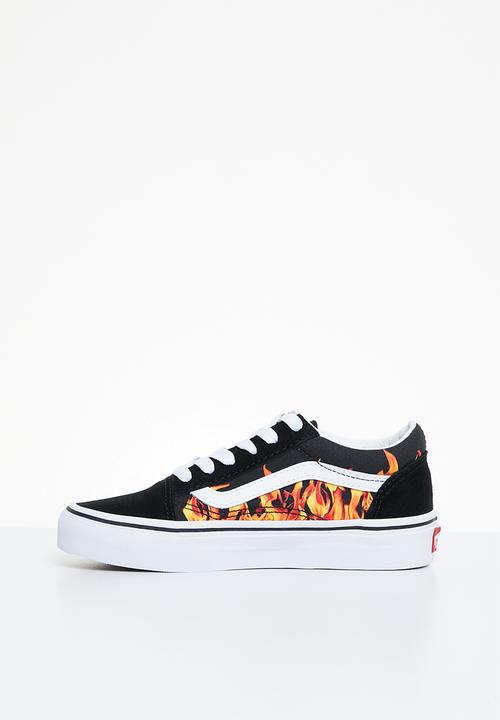 Vans - Uy old skool - digi flame black