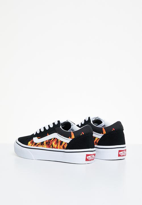 Vans - Uy old skool - digi flame black