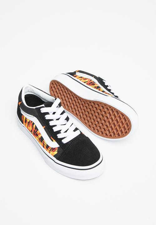 Vans - Uy old skool - digi flame black