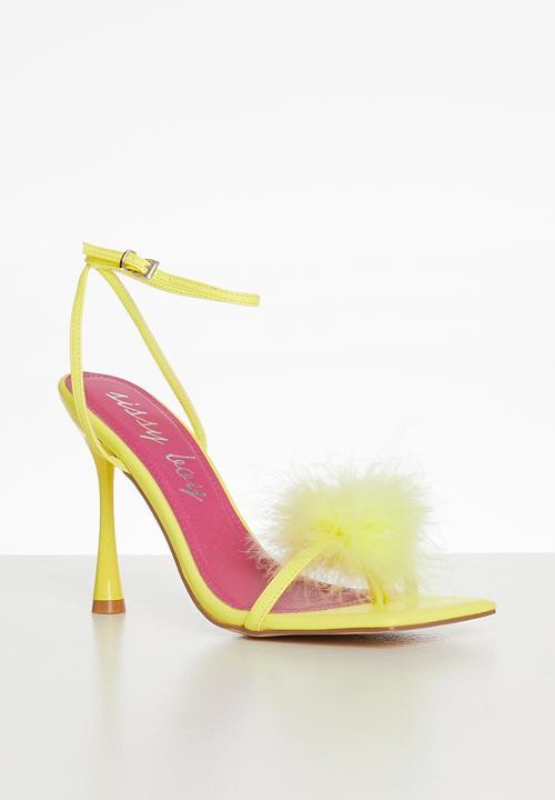 SISSY BOY - Faux pas heel - yellow