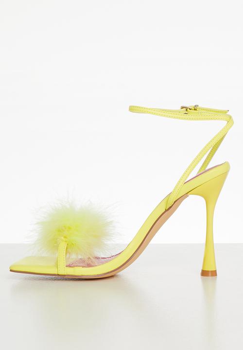 SISSY BOY - Faux pas heel - yellow