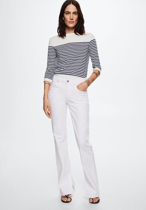 MANGO - T-shirt parisian - navy