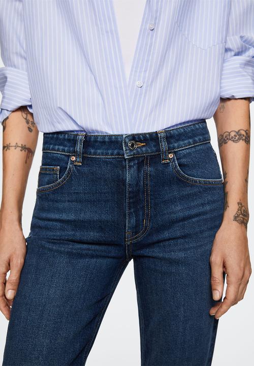 MANGO - Jeans elle - open blue