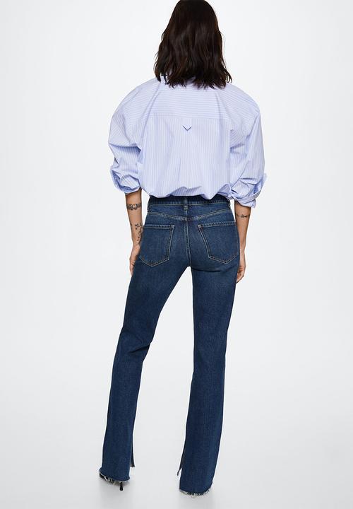 MANGO - Jeans elle - open blue