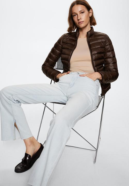 MANGO - Anorak blandipo - brown