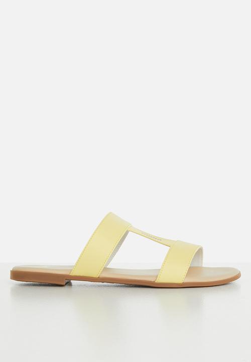 PUMA - Stylecat sublime slide - light sand/pale lemon/aubergine