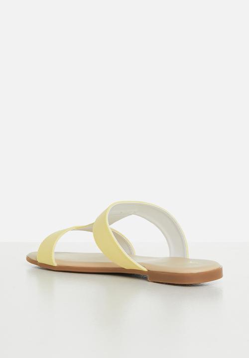PUMA - Stylecat sublime slide - light sand/pale lemon/aubergine