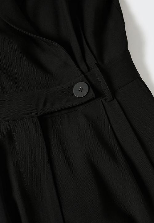 MANGO - One-piece suit suti - black
