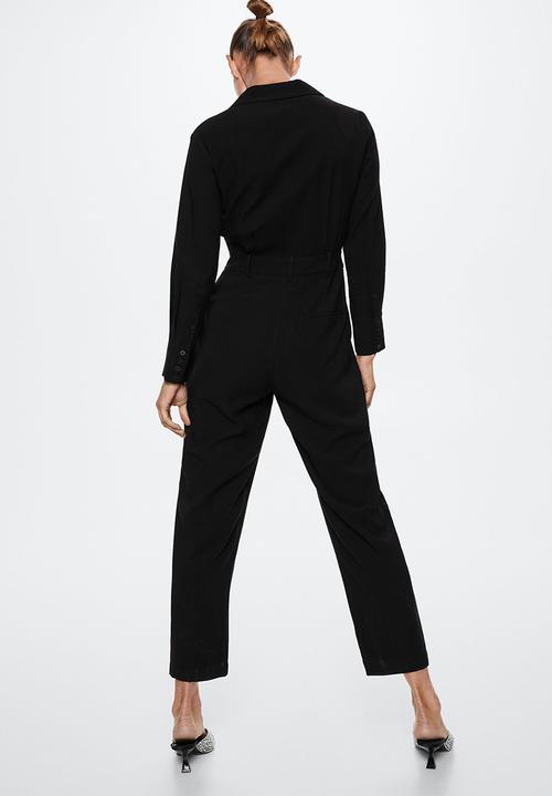 MANGO - One-piece suit suti - black