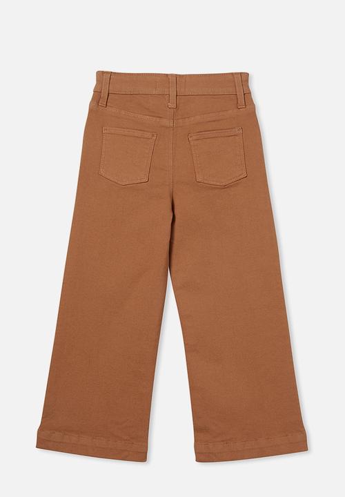 Cotton On - Harper wide leg jean - coco jumbo