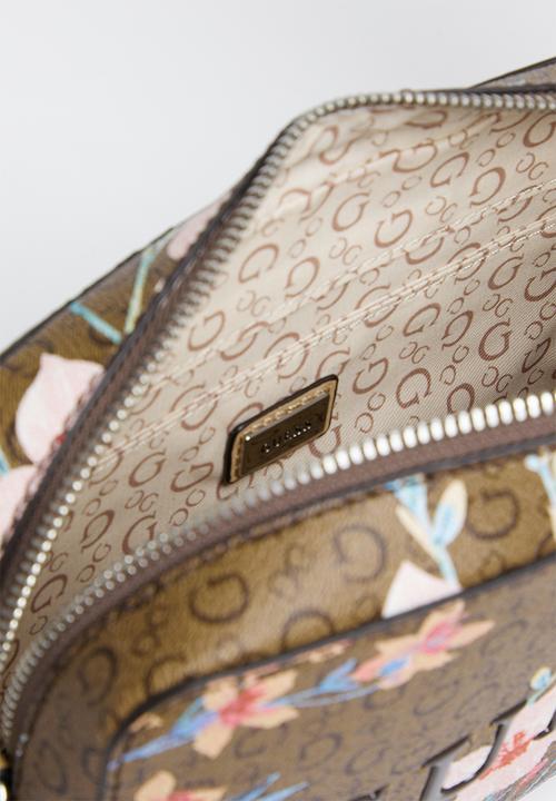 GUESS - Rodney camera crossbody - cocoa 