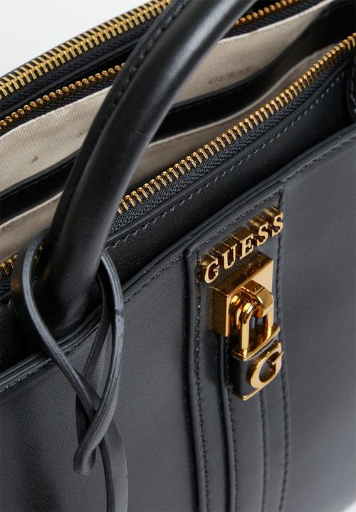 GUESS - Ginevra elite society satchel - black