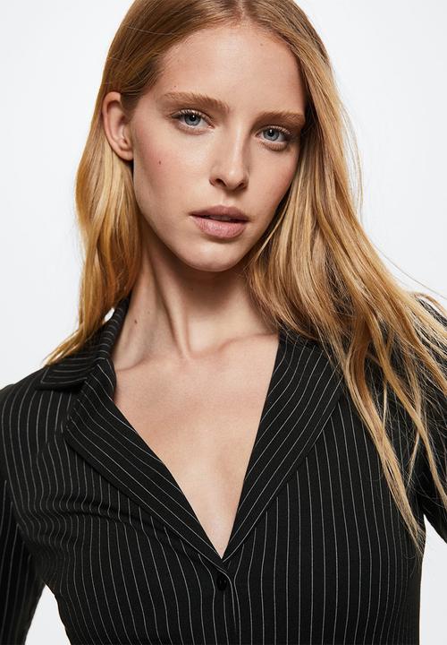 MANGO - Shirt dermin - black