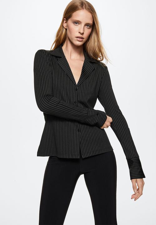 MANGO - Shirt dermin - black