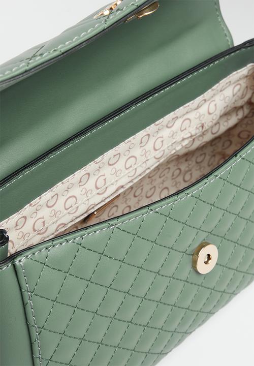 GUESS - Pearl river crossbody flap - moss
