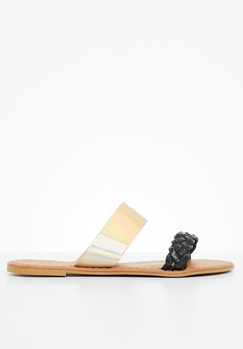 edit - River combo strap slide - black/metallic
