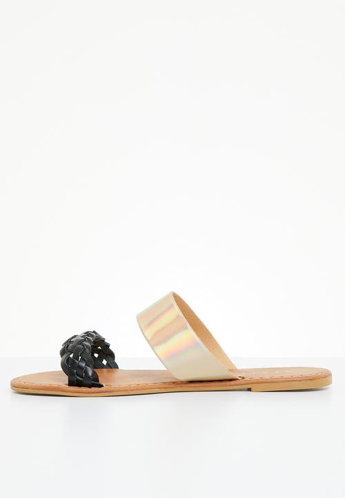 edit - River combo strap slide - black/metallic