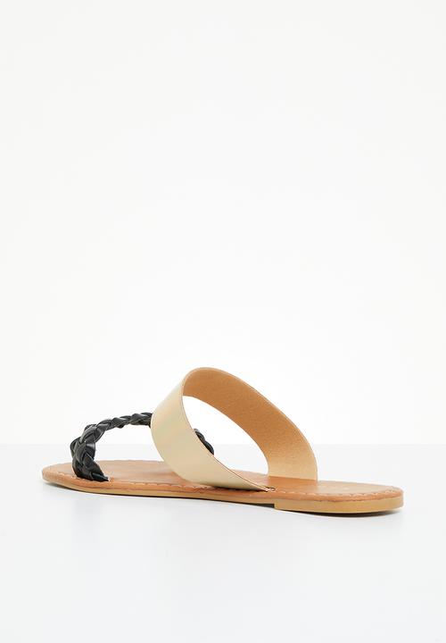 edit - River combo strap slide - black/metallic