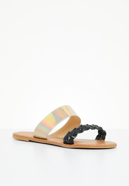 edit - River combo strap slide - black/metallic
