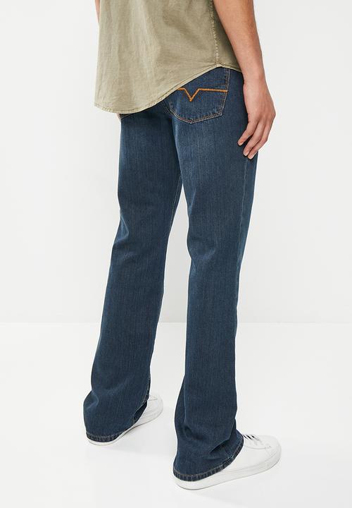 GUESS - Slim boot jeans - Dark vintage blue