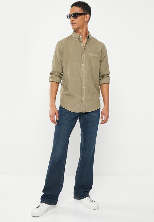 GUESS - Slim boot jeans - Dark vintage blue