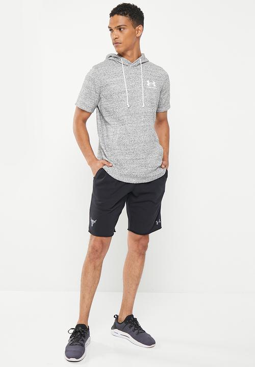 Under Armour - UA Project Rock terry shorts - black