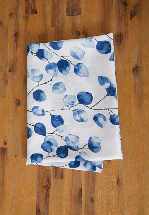 Excellent Houseware - Ditsy tablecloth - blue