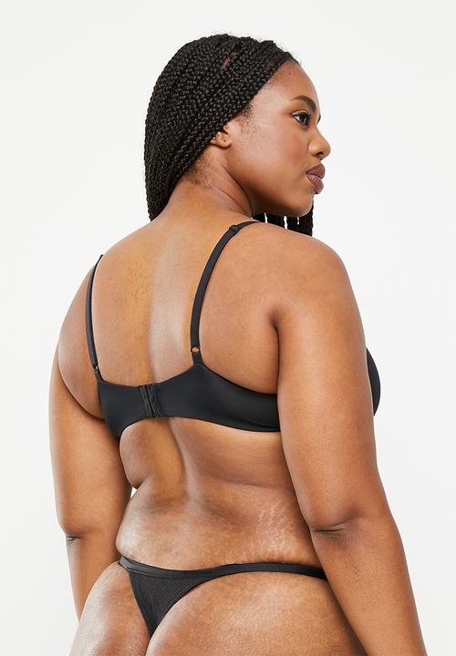 DORINA - Plus hiya 2 pack string - pink & black