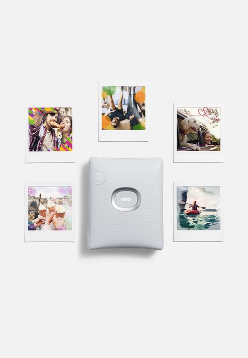 Fujifilm - Instax printer square link - ash white