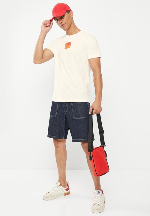 Diesel  - T-diegor-e15 short sleeve tee - ecru