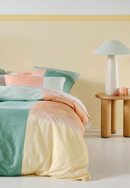 Linen House - Mattoni duvet cover set - multi