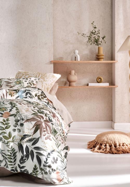 Linen House - Willamine duvet cover set - vanilla