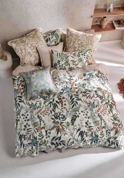 Linen House - Willamine duvet cover set - vanilla