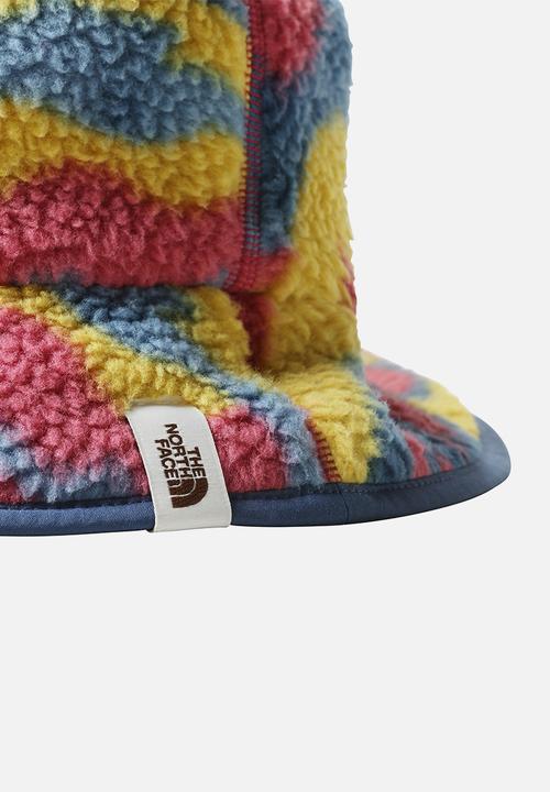 The North Face - Cragmont bucket hat - shady blue dazzle camo print (971)