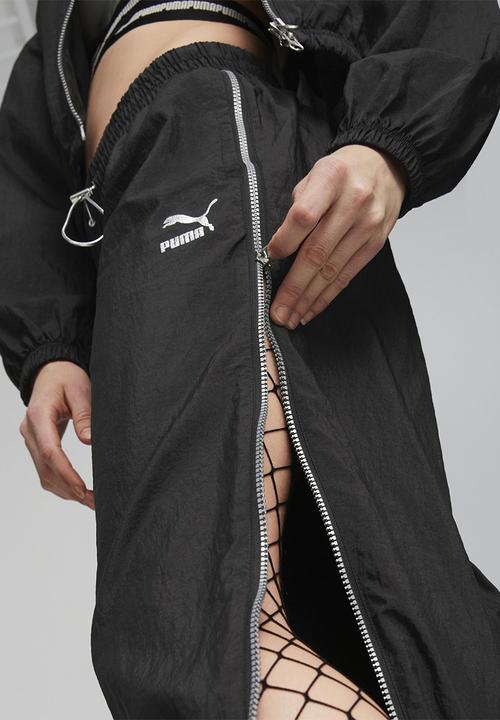 PUMA - Sq woven pants - puma black