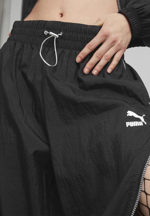 PUMA - Sq woven pants - puma black