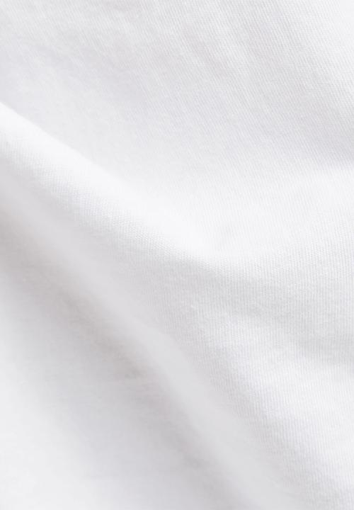 G-STAR - Faded raw back gr slim r t - white