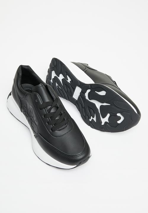 Madison® - Petals sneaker - black/white