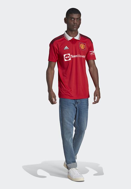 adidas Performance - Manchester United 22/23 home jersey- real red